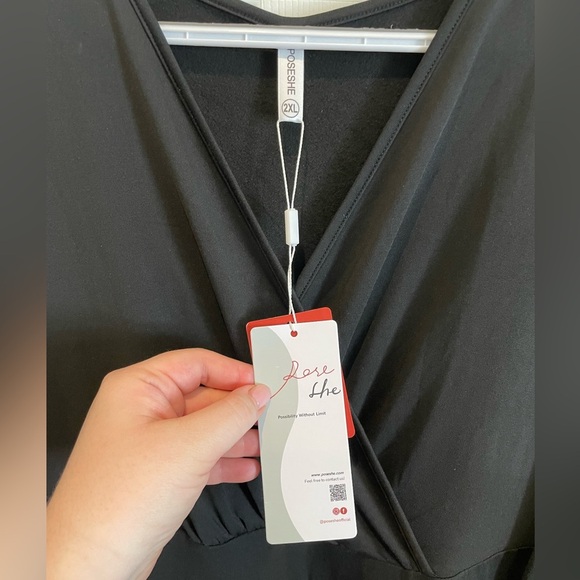 BNWT long black dress - Picture 2 of 4